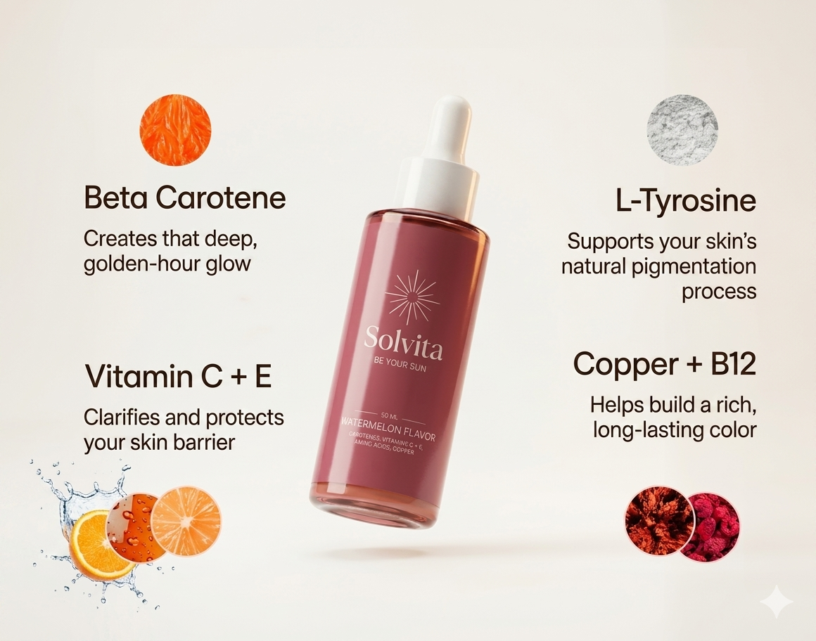 Solvita – Un bronceado natural sin necesidad de sol